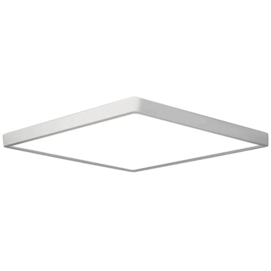 inShareplus 12 Zoll quadratische LED-Deckenleuchte, 3200 lm, 24 W, 5000 K Tageslicht, superhelle Deckenleuchten, weiße LED-Lampe zur Unterputzmontage, Einbauleuchten für Küche, Bad, Schlafzimmer, Flur, Büro, Garage