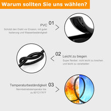 Load image into Gallery viewer, inShareplus 20AWG 3 x 0.5 mm² 10 m Electric Cable 3-Core Cable, 5V/12V/24V Underground Cable Tinned Copper Cable, 300V Flexible and Soft Power Cable High Temperature Resistance Extension Cable 10 m