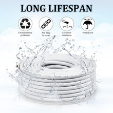 Load image into Gallery viewer, inShareplus 22AWG 3x0.3mm² 10 Meter Electrical Wire 3 Core Cable, 5V/12V/24V White Tinned Copper Wires, 22 Gauge 300V Flexible and Soft Outdoor Cable High Temperature Resistant Extension Cable