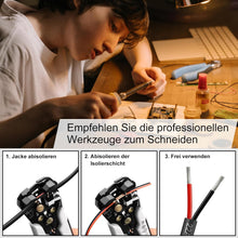 Load image into Gallery viewer, inShareplus 22AWG 2 x 0.3 mm² 10 m Electric Cable 2-Core Cable, 5V/12V/24V Underground Cable Tinned Copper Cable, 300V Flexible and Soft Power Cable High Temperature Resistance Extension Cable 10 m