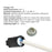 inShareplus Waterproof Wire Connectors Kit, Outdoor Electrical Wire Nuts 30 Pack, Black