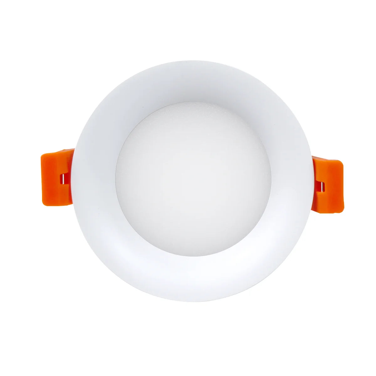 5W Anti-Glare Dome LED Downlight - 2700K–6000K - White/Black Housing - TRIAC Dimmable - 100–130V / 200–240V AC - 4 Pack - Comfortable Home Lighting