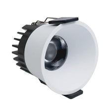 Laden Sie das Bild in den Galerie-Viewer, EZ-EU Series Angled Reflector 12W (3″) Deep Anti-Glare Recessed LED Downlight | 200–240V | 4/12 Pack | 3000K / 4000K / 5000K | 24° Beam | CRI>95 | for Home &amp; Light Commercial Use