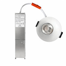 Load image into Gallery viewer, EZ-US Series Curved Reflector 12W (3″) Deep Anti-Glare Recessed LED Downlight | 100–130V | 4/12 Pack | 5CCT Adjustable | 24° Beam | CRI>95 | for Home &amp; Light Commercial Use
