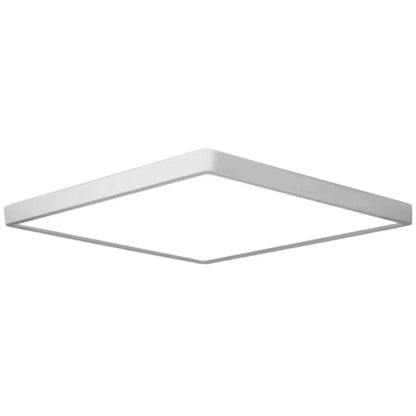 AC 220–240V | 12 Inch 24W Square Slim Flush Mount Ceiling Lights – White | 3000K / 5000K | Flush Mount Ceiling Light for Apartment & Commercial Spaces – Local Stock (UK)