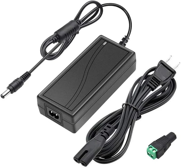 inShareplus 6-V-Niederspannungsnetzteil, Transformator, Netzadapter, 10 A, 60 Watt max., AC 100–240 V auf DC 6 V, mit 5,5/2,1 DC-Buchsenstecker 