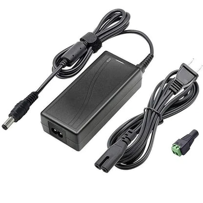 60W Desktop LED Adapter Switching Transformer DC 6V, AC 100–240V Input, US Plug for Electronics, Routers, Security Devices, Small Appliances and DIY Electronics