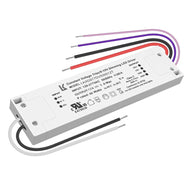 60W 12V DC Plastic Case 5-in-1 Dimmable LED Power Supply, UL Listed, AC 120-277V Input, LED Power Supply for LED Strip Lights / Home Lighting / DIY Lighting Projects