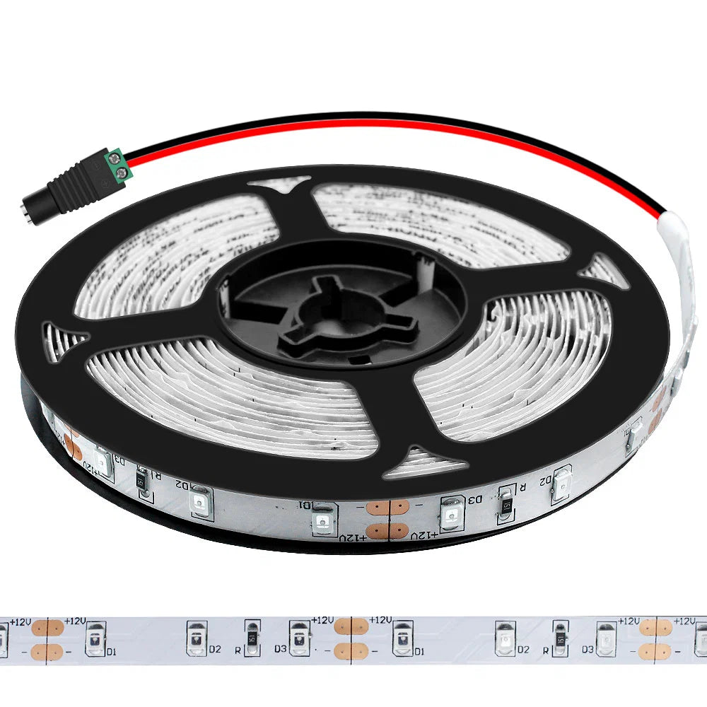 380–385nm 240 LEDs/m UV Blacklight LED Strip | SMD2835 | DC12V | Non-Waterproof / IP65 Waterproof/IP67 Waterproof | Not Include Power Supply | For Glow Party, Fluorescent & Stage Lighting