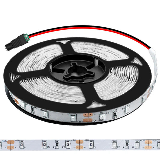 380–385nm 60 LEDs/m UV Blacklight LED Strip | SMD2835 / SMD5050 | DC12V | Non-Waterproof / IP65 Waterproof/IP67 Waterproof | Not Include Power Supply | For Glow Party, Fluorescent & Stage Lighting