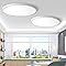 inShareplus 12 Inch 24W Gold LED Ceiling Light, Daylight White 5000K 0.94 Inch Ultra Thin Flush Mount Ceiling Lighting, 3200LM Super Bright Gold Ceiling Lamp for Bedroom, Office, Hallway, Kitchen