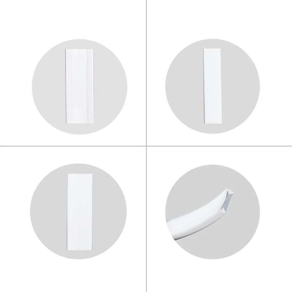 I-TE Series 5×15mm Top Emitting LED Neon Tube Housing | S0515 Soft Neon Tube Housing | IP67 Waterproof | 12mm PCB Width | 16.4FT/5M | Furniture Cabinet Lighting