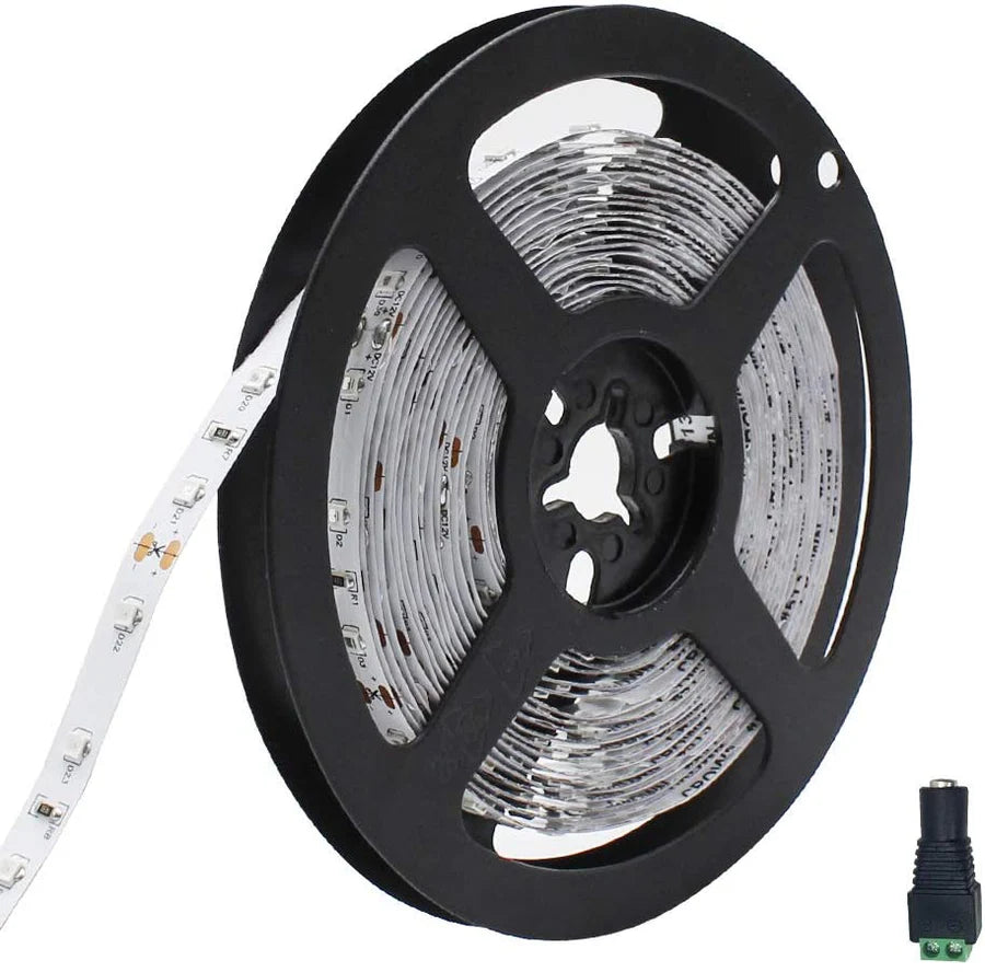 850nm 120 LEDs/m DC12V IR LED Light Strip – Night Vision IR for CCTV Lighting and Outdoor Monitoring, SMD2835/SMD5050, IP00/IP65, 5 Meters