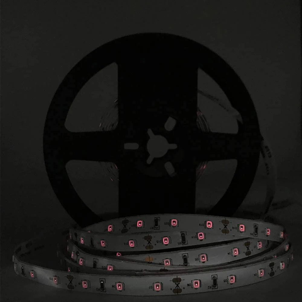 850nm 120 LEDs/m DC12V IR LED Light Strip – Night Vision IR for CCTV Lighting and Outdoor Monitoring, SMD2835/SMD5050, IP00/IP65, 5 Meters