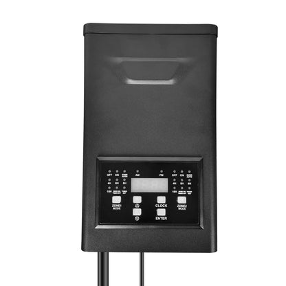 300W Dual Zone Low Voltage Lighting Transformer – 120V to 12V/14V AC, Timer & External Photocell, Low Voltage Power Supply for Outdoor LED Lighting