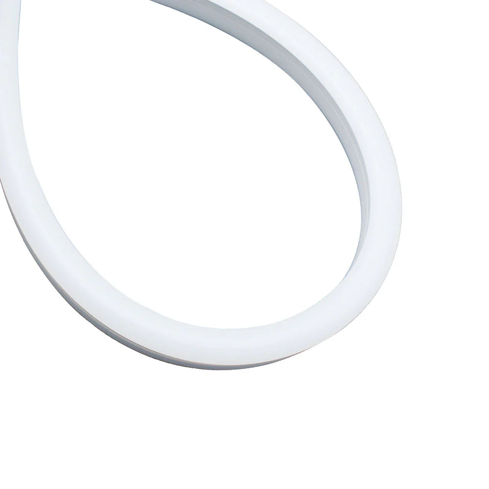 I-SE Series 8×17mm Side Emitting LED Neon Tube Housing | S0817 LED Neon Tube Profile | IP67 Waterproof | 8mm PCB Width | 16.4FT/5M | Cabinet Edge Lighting
