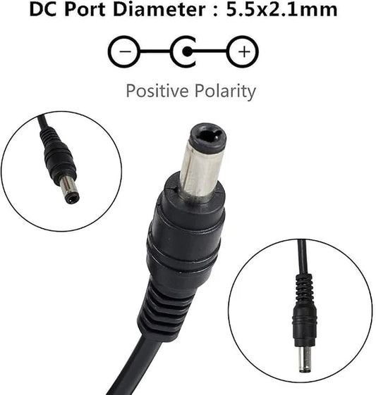 120W Desktop LED Adapter Switching Transformer DC 12V, AC 100–240V Input, UK Plug for LED Strip Lights, CCTV Systems, Security Cameras, Routers and Electronic Devices