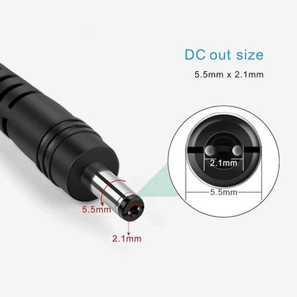 inShareplus 2er-Pack DC 24 V Netzteil, 100–240 V AC auf DC 24 Volt 1 A 24 W LED-Treiber, Niederspannungstransformator mit 5,5 mm x 2,1 mm DC-Stecker, Wandadapter für 24 V LED-Lichtstreifen, CCTV-Kamera 