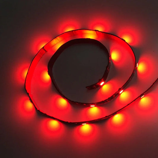 635nm 30 LEDs/m DC12V IR LED Light Strip – Bright Red for Signage Illumination, SMD5050, IP00/IP65, 5 Meters