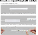 I-SE Series 4×10mm Side Emitting LED Neon Tube Housing | S0410 LED Neon Tube Profile | IP67 Waterproof | 5mm PCB Width | 16.4FT/5M | Kitchen Cabinet Display Lighting | Local Stock US/UK/DE