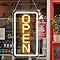 inSharePlus LED Neon Open Sign, 16"x 9" Open Sign for Business, Ultra Bright Lighted Sign Open, Electric Light up Sign for Stores, Restaurants Offices Retail Shops Window Storefronts (Horizontal)…