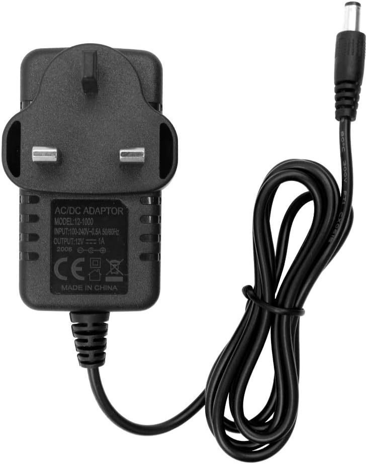 inShareplus 12V 1A 12W LED Power Supply, 100-240V AC to 12V 1Amp DC Power Adapter, Low Voltage Transformer for LED Strip Light