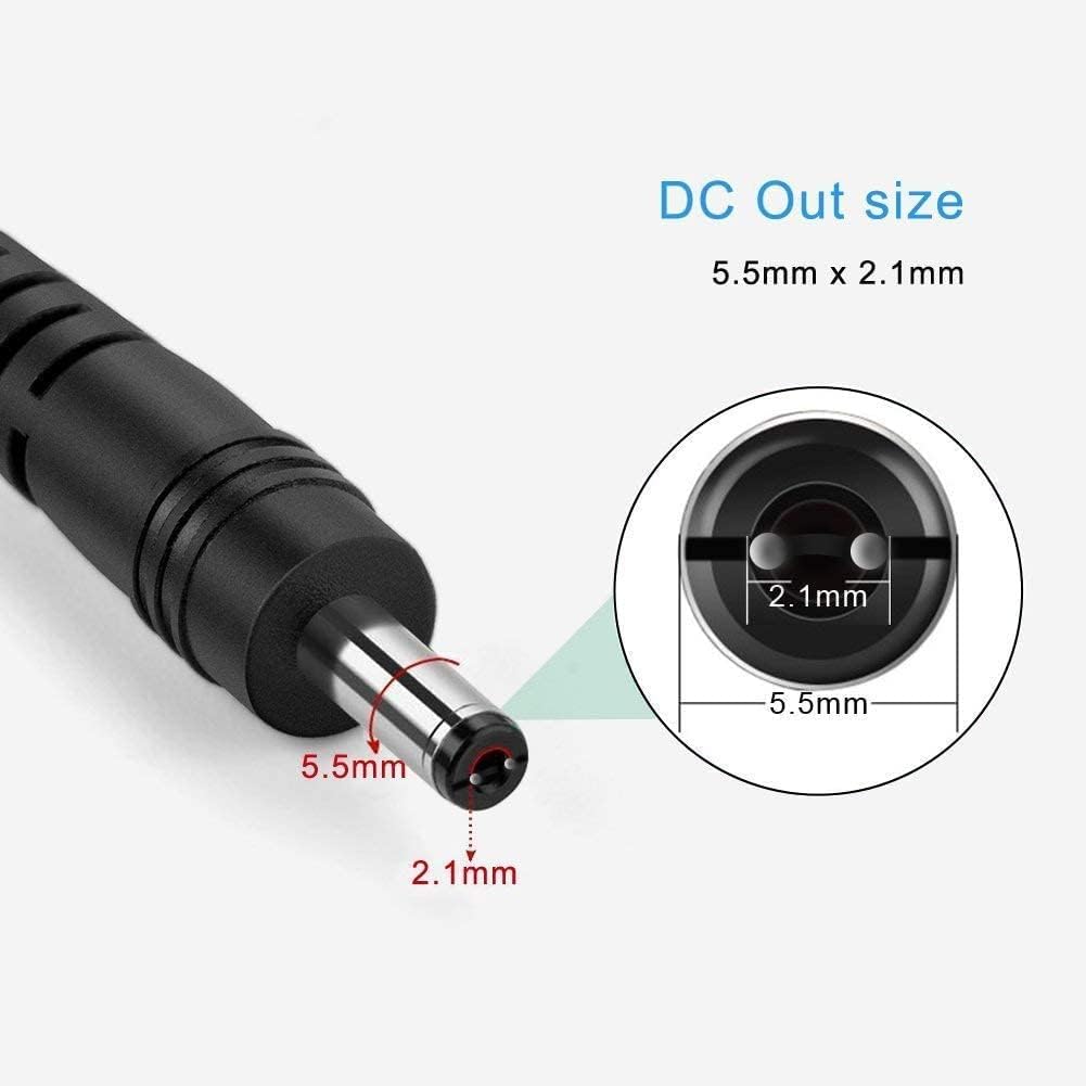 inShareplus 12V Power Supply, 12 Voltage 2A 24W Power Supply, Drive, Power Adapter, AC 110V to 12 Volt Power Supply for LED Strip Light with 5.5/2.1mm DC Female Barrel Connector