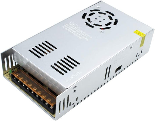 inShareplus 12 V 33 A 400 W, DC Universal geregeltes Schaltnetzteil, Konverter AC 100–240 V auf DC 12 Volt LED-Treiber, Transformator, Adapter für LED-Lichtstreifen, 3D-Drucker, Radio, Computerprojekt