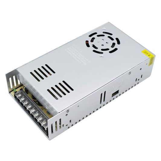 inShareplus 24 V 16,5 A 400 W universell geregeltes Schaltnetzteil, 100–240 V AC auf DC 24 Volt LED-Treiber, Konverter, Transformator, Adapter für LED-Lichtstreifen, CCTV, Computerprojekt, 3D-Drucker usw. 