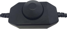 Load image into Gallery viewer, inSharePlus Mini Inline LED Dimmer Switch DC 12V 2A PWM with DC Jack 5.5/2.1 Connector for Single Color 3528 5050 LED Strip Light(1Pack, Black)