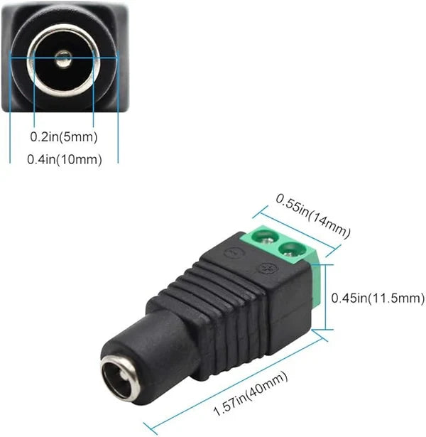 36W Desktop LED Adapter Switching Transformer DC 12V, AC 100–240V Input, US/UK Plug for LED Strip Lights, CCTV Systems, Security Cameras, Routers and Electronic Devices