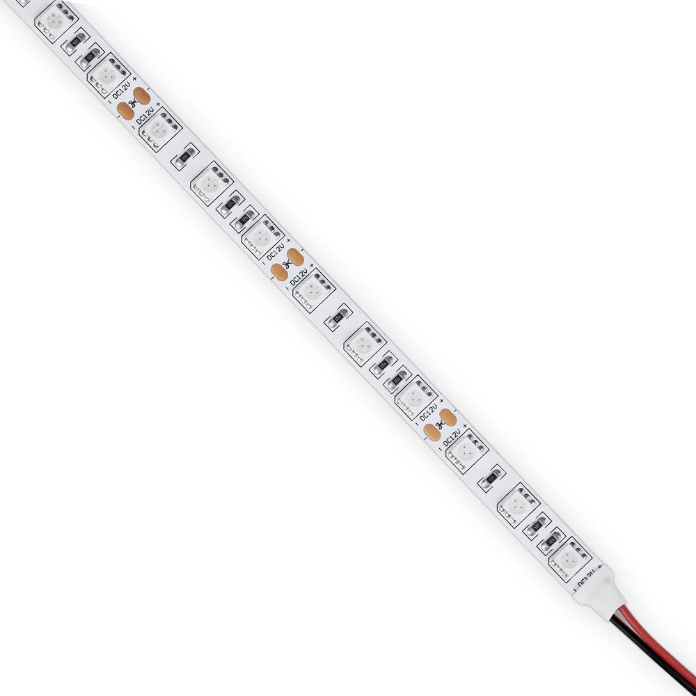 940nm 60 LEDs/m DC12V IR LED Light Strip – Invisible IR for Sensor Devices and Face Recognition, SMD2835/SMD5050, IP00/IP65, 5 Meters