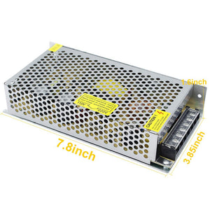 inShareplus 24V 5A 120W, DC Universal Regulated Switching Power Supply, 110/220V AC to DC 24 Volt LED Driver, Converter, Transformer for LED Strip Light, CCTV, Computer Project, 3D Printer