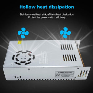 inShareplus 5V 60A 300W, DC Universal Regulated Switching Power Supply, Converter, LED Driver, Transformer, Adapter for LED Strips Pixel Lights, 3D Printer, Computer Project, CCTV