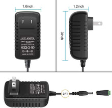 Load image into Gallery viewer, inShareplus 12V Power Supply, 12 Voltage 2A 24W Switching Power Supply, Drive, Power Adapter, AC 110V to 12 Volt Power Supply for LED Strip Light with 5.5/2.1mm DC Female Barrel Connector