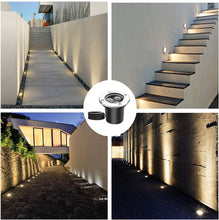 Load image into Gallery viewer, inShareplus 3W LED in Ground Lights, Well Light, Outdoor Landscape Lights, Pathway Lights, Warm White, Waterproof IP67 DC 12V 24V Low Voltage Outdoor Spotlights for Driveway, Deck, Step, Garden Lights (6 Pack) [Energy Class G]