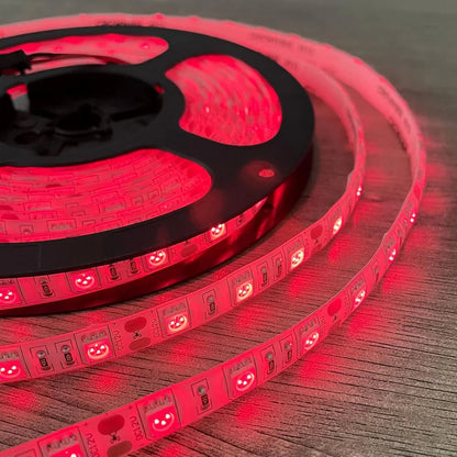 660–670nm 30 LEDs/m DC12V IR LED Light Strip – High Power Deep Red for Horticulture Systems, SMD5050, IP00/IP65, 5 Meters