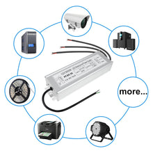 Load image into Gallery viewer, inShareplus 12V 300W Power Supply, AC 110-260V to DC 12 Volt 25A Converter, IP67 Waterproof Low Voltage Transformer, LED Driver for LED Light, Outdoor Use and Any 12v Products