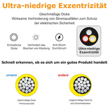 Laden Sie das Bild in den Galerie-Viewer, inShareplus 20AWG 3 x 0.5 mm² 10 m Electric Cable 3-Core Cable, 5V/12V/24V Underground Cable Tinned Copper Cable, 300V Flexible and Soft Power Cable High Temperature Resistance Extension Cable 10 m