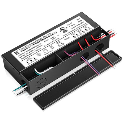 inShareplus 200W Dimmable LED Driver, 12V Power Supply, AC 120-277V to DC 12V Transformer for LED Light, Compatible with Lutron and Leviton Dimmer, TRIAC and 0-10V, IP65 Waterproof, UL Listed,Class 2