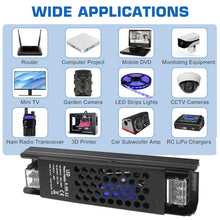 Load image into Gallery viewer, inShareplus LED Driver 12V 60W 5A, Slim LED Power Supply AC 240V to 12V DC Adapter, Constant Voltage LED Transformer for LED Strip Lights, LED Strip Cabinet Lights, LED Bulbs and Indoor Lamps.