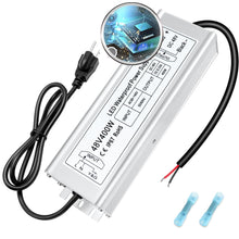 Load image into Gallery viewer, inShareplus 48V 400W LED Power Supply, IP67 Rainproof Waterproof Outdoor Driver,AC 90-140V to DC 48V Low Voltage Transformer, Adapter Converter for LED Light, Computer Project, Outdoor Use