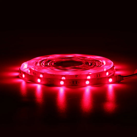inSharePlus Mini-Inline-LED-Dimmschalter DC 12 V 2 A PWM mit DC-Buchse 5.5/2.1-Anschluss für einfarbige 3528 5050 LED-Lichtstreifen (1 Packung, Schwarz) 