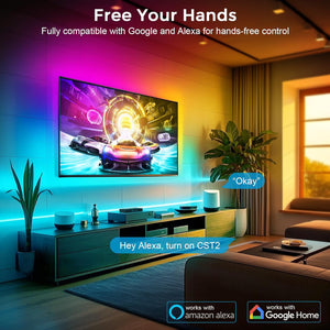 LightingWill HDMI 2.0 Sync Box Kit – Immersive TV Backlight for an Enhanced Viewing Experience