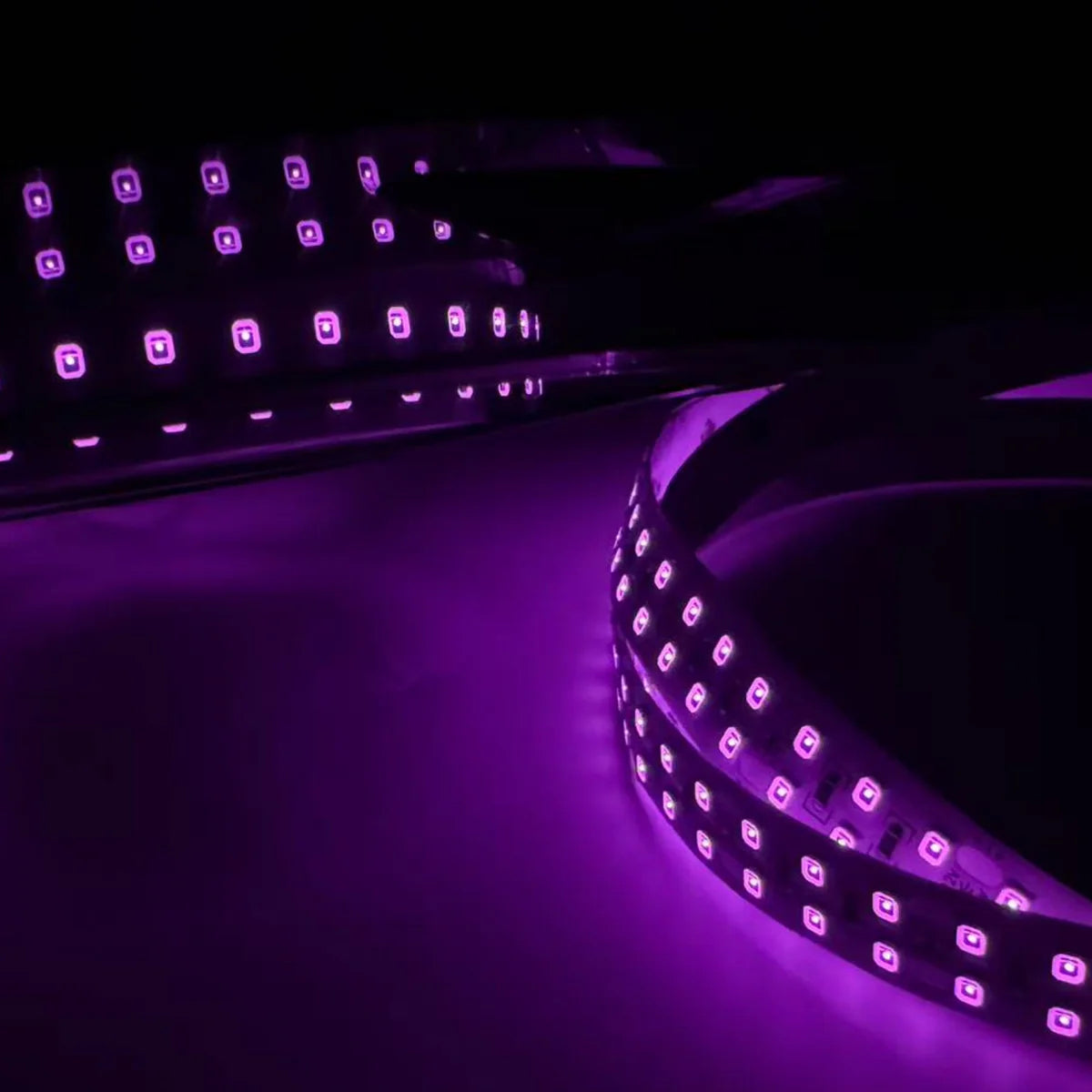 810nm 240 LEDs/m DC12V IR LED Light Strip – Near IR for Inspection Equipment, SMD2835, IP00/IP65, 5 Meters