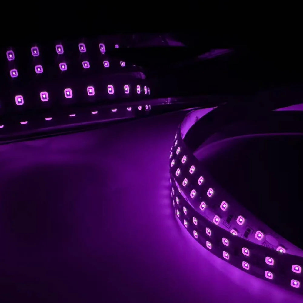 810nm 120 LEDs/m DC12V IR LED Light Strip – Near IR for NIR Imaging and Vision Inspection Systems, SMD2835/SMD5050, IP00/IP65, 5 Meters