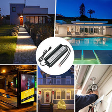 Load image into Gallery viewer, inShareplus 400W 12V Power Supply, AC 90-140V to DC 12 Volt 33.3A LED Driver, IP67 Waterproof Outdoor Low Voltage Transformer with Standard 3-Prong Plug for LED Light and Other 12V Products