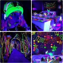 Laden Sie das Bild in den Galerie-Viewer, inShareplus 20W UV Flood Light, IP66 Waterproof Outdoor High Power UV Black Lights, 395nm-400nm UV Light for Party, Stage, Paint, Collection, Resin Curing