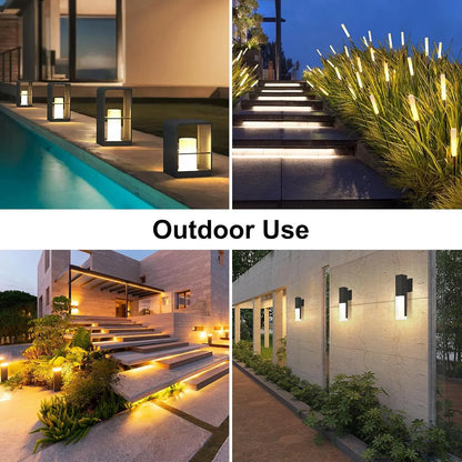 12V Outdoor Waterproof LED Power Supply 200W-500W, 90–140V Input, Single/Dual Wire Output, Aluminum Housing, Landscape & Outdoor Lighting, CE/RoHS/FCC Certified, Waterproof Transformer for Outdoor Lighting, US Plug