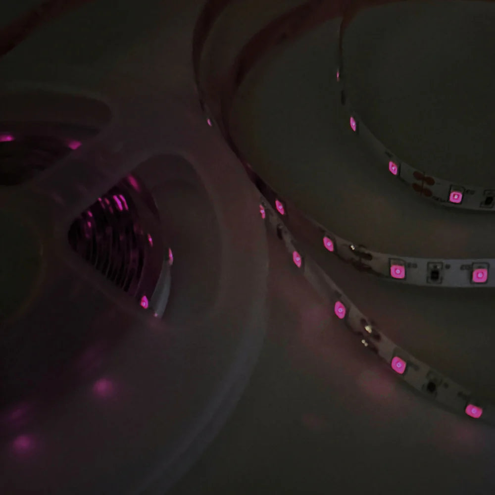 940nm 240 LEDs/m DC12V IR LED Light Strip – Invisible IR for Proximity Sensing, SMD2835, IP00/IP65, 5 Meters